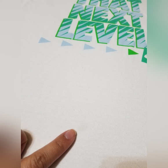 🛍NIKE Mens "I'M ON THAT NEXT LEVEL"  Short Sleeve T-shirt-M - Picture 2 of 5